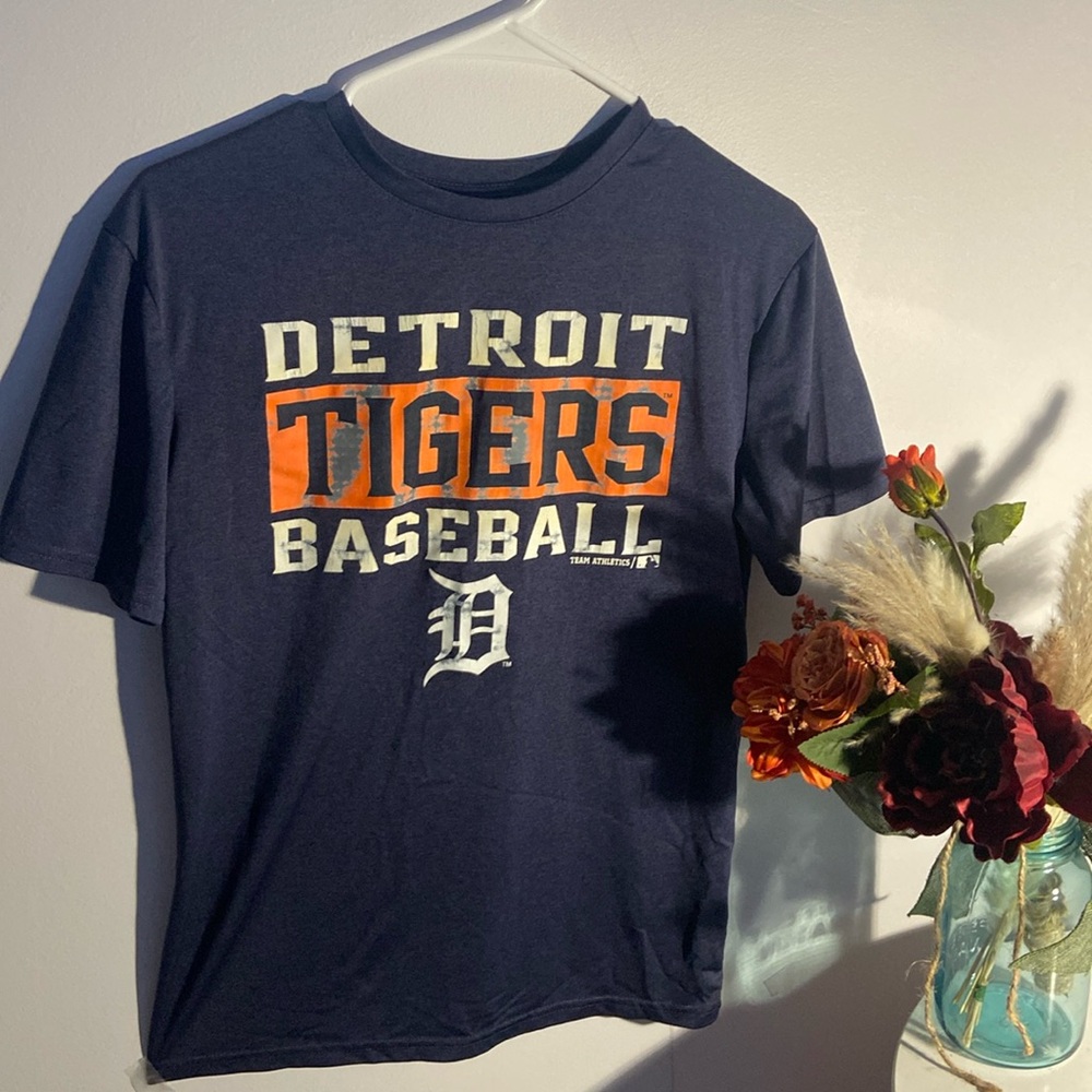 Detroit Tigers Baseball Dri-Fit Distressed Tee